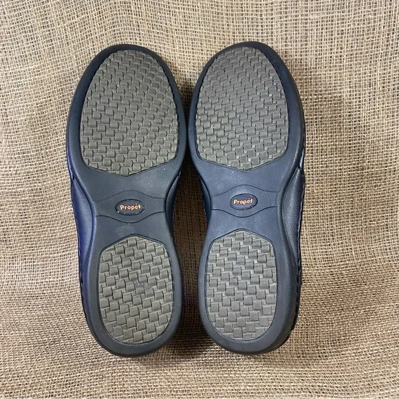 Propet Black Oxfords Shoes Comfort Support Leather Lace Up Men's Size 15 D - Picture 10 of 10